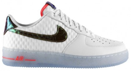 Nike Air Force 1 Low Hommes chaussures de sport blanc/or HDH094