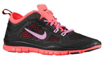 Nike Free 5.0 TR Fit 4 Femmes chaussures noir/rouge JCZ164