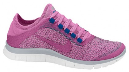 Nike Free 3.0 V5 Ext Femmes chaussures de sport rose/bleu PCH900