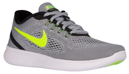 Nike Free RN Hommes chaussures gris/noir QCX306