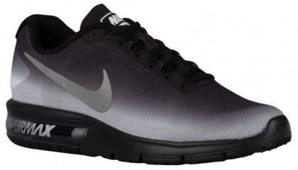 Nike Air Max Sequent Hommes chaussures noir/blanc GCV070