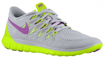 Nike Free 5.0 2014 Femmes chaussures gris/vert clair GNQ611