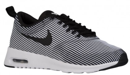 Nike Air Max Thea Femmes chaussures de course noir/blanc LEV434