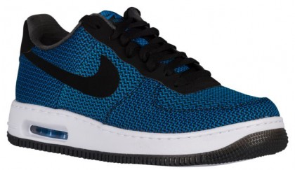 Nike Air Force 1 Low Elite Textile Hommes chaussures de sport bleu clair/noir XPC973