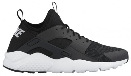 Nike Air Huarache Run Ultra Hommes chaussures de course noir/blanc RPY252