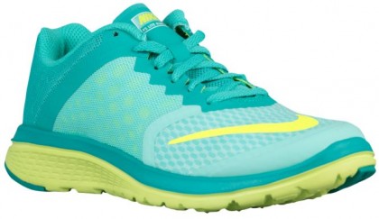 Nike FS Lite Run 3 Femmes chaussures de course vert clair/vert clair OUH932