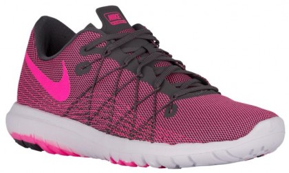 Nike Flex Fury 2 Femmes chaussures gris/rose PZZ507