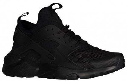 Nike Air Huarache Run Ultra Hommes chaussures de sport Tout noir/noir PEQ296