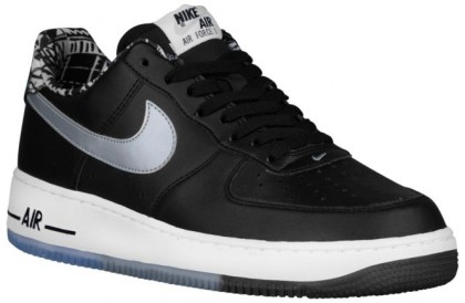 Nike Air Force 1 Low Hommes chaussures noir/argenté AGL756