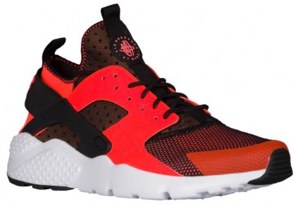 Nike Air Huarache Run Ultra Hommes baskets noir/blanc JMS358