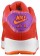 Nike Air Max 90 Hommes sneakers rouge/Orange EWI298