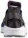 Nike Air Huarache Hommes chaussures de course bleu marin/gris CZB671