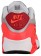Nike Air Max 90 Femmes baskets gris/violet WOQ632