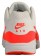Nike Air Max 1 Ultra Femmes chaussures blanc/Orange LVW310