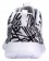 Nike Roshe One Print Femmes chaussures de sport blanc/noir GLC028