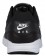 Nike Air Max 1 Ultra Essentials Femmes sneakers noir/blanc YHM612
