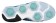 Nike Flyknit Zoom Agility Femmes baskets bleu clair/noir BLO662