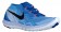 Nike Free 3.0 Flyknit Femmes baskets bleu clair/bleu PIH218
