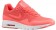 Nike Air Max 1 Ultra Moire Femmes chaussures de sport rose/blanc ZCQ718