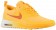 Nike Air Max Thea Femmes chaussures de course Orange/Orange UJQ707