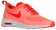 Nike Air Max Thea Femmes chaussures de course Orange/blanc CND911