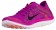 Nike Free 4.0 Flyknit Femmes chaussures de course violet/rose CWN136