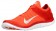 Nike Free 4.0 Flyknit Hommes chaussures de course rouge/Orange BCE447
