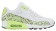 Nike Air Max 90 Femmes chaussures blanc/vert clair MUY653