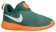 Nike Roshe One Slip On Hommes sneakers vert foncé/Orange NIC345