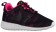 Nike Roshe One Premium Hyper Femmes chaussures de sport noir/rose NDP053