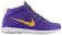 Nike Free Flyknit Chukka Hommes chaussures de sport violet/gris KBF387