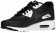 Nike Air Max 90 Ultra Essential Hommes baskets noir/blanc QLX952