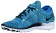 Nike Free TR 5 Flyknit Femmes chaussures de course bleu clair/noir DDE675