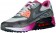 Nike Air Max 90 Femmes chaussures de course gris/olive verte DUN970