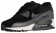 Nike Air Max 90 Femmes chaussures noir/gris ETV657