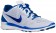 Nike Free 5.0 TR Fit 5 Femmes chaussures de course blanc/bleu SHZ866