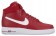 Nike Air Force 1 High Hommes chaussures de sport rouge/blanc JUS385