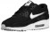 Nike Air Max 90 Essential Hommes chaussures de course noir/blanc WDE388