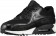 Nike Air Max 90 Patent Leather Hommes chaussures noir/blanc IYQ750