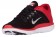 Nike Flex RN 2016 Hommes chaussures noir/rouge GQG056