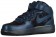 Nike Air Force 1 '07 Mid Prem Femmes sneakers noir/bleu marin PGK723