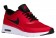 Nike Air Max Thea Femmes baskets rouge/noir MAH626