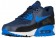 Nike Air Max 90 Femmes chaussures de sport bleu marin/noir TRL196