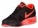Nike Air Max Sequent Hommes baskets noir/Orange XFY533