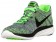 Nike Flyknit Lunar 3 Hommes chaussures gris/vert clair YWG577