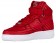 Nike Air Force 1 High LV8 Woven Hommes sneakers rouge/blanc XLJ617