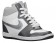 Nike Force Sky High Femmes chaussures blanc/gris ZLG578