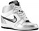Nike Force Sky High Femmes chaussures de sport blanc/argenté SHZ667