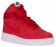 Nike Air Force 1 High Hommes chaussures rouge/blanc PTH824
