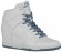 Nike Dunk Sky Hi Femmes chaussures de sport blanc/gris VRD229